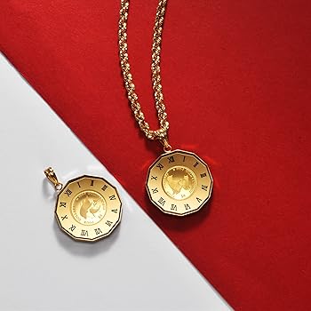 k24 純金 コインペンダント イルカ エリザベス ゴールド 枠k18 メダル TRIDEA JEWELRY 純金 k24 ドルフィン コイン ペンダントトップ